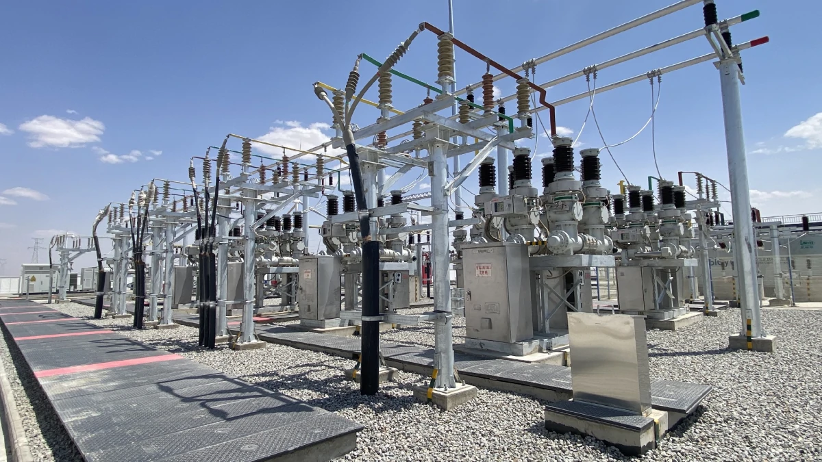 Electrical infrastructure supporting a municipal water supply network driven by a 6 inch submersible well pump.